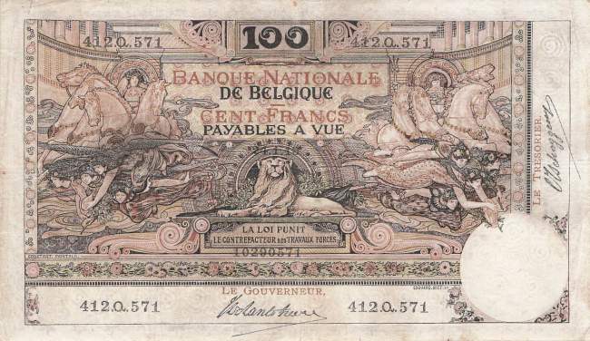 100 Franc 1918